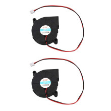 2X 50mmx15mm Ventilateur de Refroidissement Cc Sans Brosse de 3500 Tr / Min 12V 0.16A