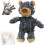 Squeaky Plush Bear Toy for Dogs Blue Large 1