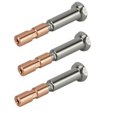 For Kobra 3 Max Ceramic Hot End Heating Assembly Nozzle for Kobra 3 Max Nozzle 3D Printer Accessories 3Pcs