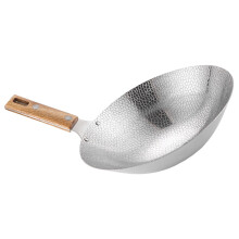 Stainless Steel Wok Set 13.0 x 8.7 x 2.4 in