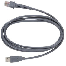 3 Meters USB Cable USB-A Male to RJ45 Cable for Datalogic CAB4120 QD2130 QD2110 GPS4490 Barcode Scanner
