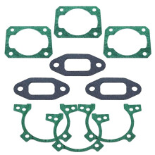 3Pcs Gasket Kit for FS160 FS180 FS220 FS220K FS280 FS280 Crankcase Cylinder Exhaust Muffler Gasket 4119-007-1051