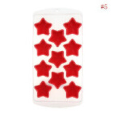 (11 Cup Star) Mold Chocolate Silicone Ice Cube Tray Fondant Molds Diy Soap Jello Candy Mould