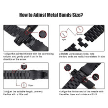 Watch Link Removal Kit, Watch Band Tool Repair Kit, Resizing Tool for Watch Bracelet, Pin Remover for Sizing Strap