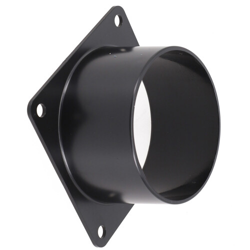 ABS Wall Flange Connector for Ventilation Pipe 75-120 mm