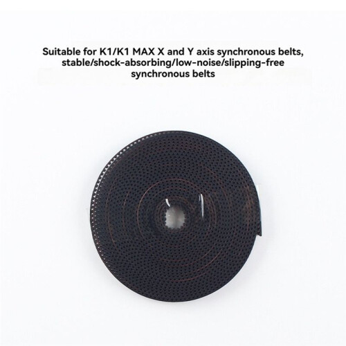 3D Printer Accessories for K1/K1 MAX Machine 6RF Synchronous Belt Width 6mm Pitch 2mm Belt