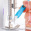 Sewing Machine Needle Threader Automatic White Blue 1