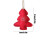 Felt Christmas Pendant Tree Star Red Holiday Decor 3