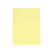Paper Folder A4 Yellow L-Shaped 1 Piece