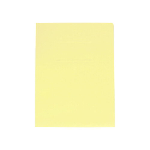 Paper Folder A4 Yellow L-Shaped 1 Piece
