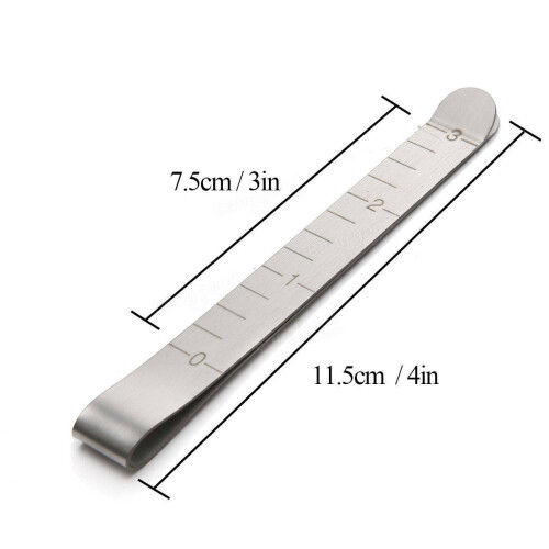 Stainless Steel Sewing Clips with Ruler 30PCS 1