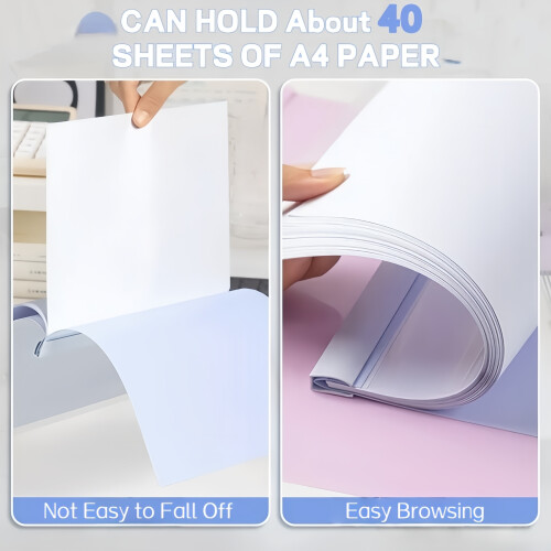 A4 Rotating Pull Handle File Folders 10 pcs 2