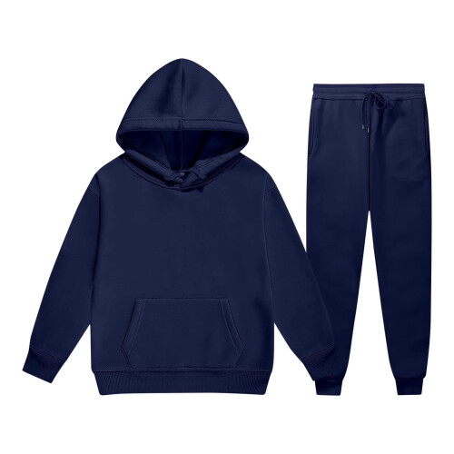 Toddler Sweatshirt and Pants Set Navy 6-7 Years 1