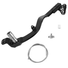 Adjustable Length Forged CNC Rear Brake Lever Brake Pedal for CRF250L /LS / Rally 2021-2024 Black