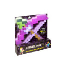 Jogos de Minecraft rosa espada de diamante picareta enxada flecha pá brinquedos infantis de plástico
