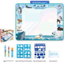 (Polar Regions)Magisches Aquarell Leinwand Spielzeug wiederverwendbar mit großer Oberfläche für künstlerische Kreativität und Lernspaß
