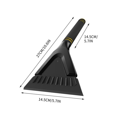 Snow Shovel and Windscreen Scraper with Non-slip Foam Handle 2