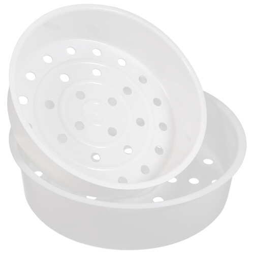 Aroma Steamer Basket White Plastic 2 pcs 2