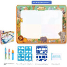 (Water Africa)Magic Watercolor Canvas Toy Reusable With Large Surface For Artistic Creativity And Learning Fun
