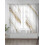 Sheer Curtains Abstract Vintage Gold White Marble Texture 2