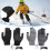 USB Heated Knitted Gloves Full-Finger Touchscreen Winter 7