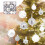 Christmas Balls Shatterproof Silvery White Glitter Stripe 4