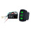 Turn Signal Rocker Switch with Flasher for ATV UTV RV 4