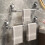 Retractable Suction Cup Towel Bar Adjustable 11.81-23.62 3