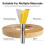 Dovetail Joint Router Bit Set 6 pcs 1/4 to 7/8 inch 4