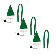 Pet Mini Christmas Hat and Scarf Set 1-4 pcs