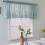 U Lace Kitchen Curtain Valance Floral Crochet Sheer Panel 3