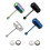 Stainless Steel Vibrating Tongue Piercing Blue 8