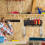 Steel Wall-Mount Tool Organizer with Screwdriver, 4-Piece 8