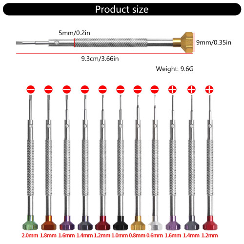 Jewelry Eyeglass Fixing Tool Steel Blade Aluminum Handle 2