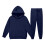 Toddler Sweatshirt and Pants Set Navy 2PCS 2