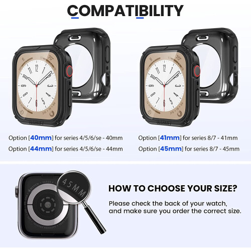 Apple Watch Series 8/7 45mm Waterproof Rugged Case 1