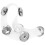 Tambourine Mountable Cymbal Accessory Silver 1 Piece 5