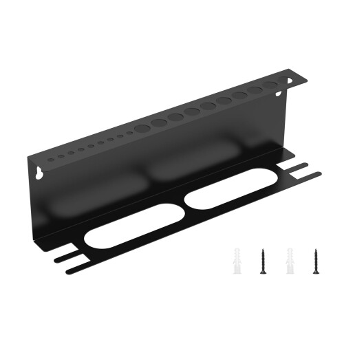 Steel Wall-Mount Tool Organizer with Screwdriver, 4-Piece 1