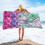 Velvet Microfiber Beach Towel Single-Sided Adult 3