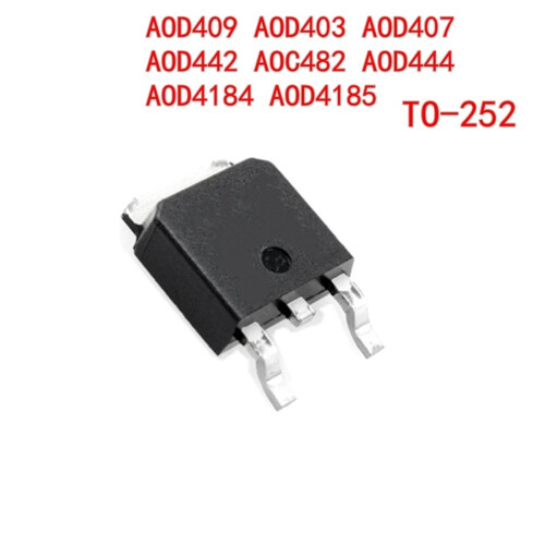 AOD Series MOSFETs TO-252 10PCS 1