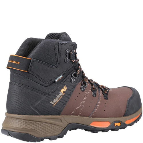 (8 UK, Black) Timberland Pro Mens Switchback Leather Work Boots 1