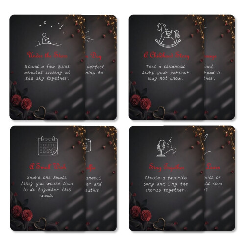 Love Interactive Card Set For Couples With Paper Material For Play Romantic 2