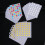 Star Shape Stickers 1.5 cm 6 Bags 3