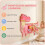 (Pink) AIYAPLAY Busy Board Panels Wall Mounted Dinosaur 11