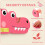 (Pink) AIYAPLAY Busy Board Panels Wall Mounted Dinosaur 12