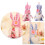 Easter tabletop couple doll set with apron dress 6