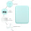Compact LED Pocket Mirror 1X/3X Magnification Mint Green 3