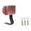 Electric Bicycle Backrest Cushion Rose Gold 6