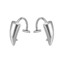 Fang Lip Cuffs Stainless Steel Non-Piercing Studs