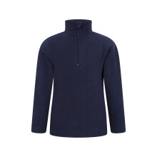 (13 Years, Blue) Mountain Warehouse Childrens/Kids Camber II Half Zip Fleece Jacket